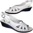 thumbnail image 2 of Sandalias de Mujer en Piel Vacuno Casual con Hebilla, 2 of 6