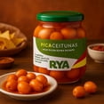 thumbnail image 1 of Picaceitunas RYA, aceitunas picantes, caja de 6 frascos, 1 of 7
