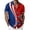 #03, variant on Men's Vintage American Flag Hawaiian Bowling Shirts, 250th Anniversary Patriotic 4th of July Casual Button Down Short Sleeve Beach Tees