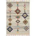 thumbnail image 2 of Nourison Moroccan Casbah Shag Cream/Grey 5'3" x 7'9" Area Rug, (5x8), 2 of 8