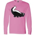 thumbnail image 3 of Inktastic Animals Cute Skunk Long Sleeve T-Shirt, 3 of 5