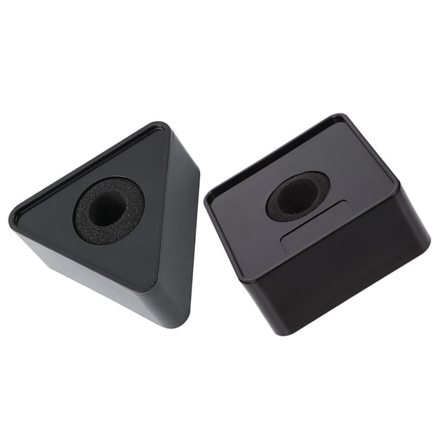unbranded 2Ud Logo De Micrófono Estable Y Durable En ABS Para Salas De Transmisión Y Estudios