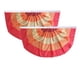 thumbnail image 2 of Bandera Decorativa con Rayas Festoneadas para Jardín, Ideal para Acción de Gracias y Halloween | Uso Interior y Exterior | Ojales En La Parte Superior de La Lona | 180 Cm de Diámetro | Paquete de 2, 2 of 6