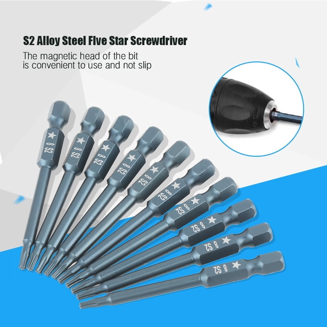 Puntas Para Destornilladores, Puntas Para Destornilladores Cinco Estrellas Puntas Para Destornilladores Cinco Estrellas, Para Destornilladores Taladros Eléctricos
