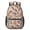 Hedgehog and Hat, variant on Hedgehog and Pumpkin White Pattern 17" School Backpacks for Teens,Waterproof Oxford Fabric,S-Shape Padded Straps for School,Travel,Hiking,Camping