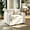 white+Chenille, variant on VEPXXP 40.9" Oversized Chenille Modular Accent Chair, Deep Seat Comfy Sofa with Pillow, Living Room Reading Chair for Home Office Apartment, White