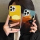 thumbnail image 2 of Funda de teléfono transparente con paisaje de puesta de sol para iPhone 14 Pro Max 12 13 Pro Max 11, cubierta trasera dura transparente, bonita Capa protectora Fivean unisex, 2 of 2