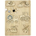 thumbnail image 7 of Wooden Busy Board DIY Parts Set - DIY Materials for Parents - Sensory Board Accessories -Wooden Activity Parts - Montessori Educational Items - Sensory Wall Material Kit, 7 of 7