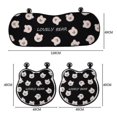 thumbnail image 2 of Car Seat Cover Anti-slip Breathable Seat Cushion - 18.5x18.5 Inch Bear Beige Front Row (two), 2 of 5