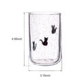 thumbnail image 4 of Bubble DOF Glass Cat 16 oz Halloween Old Fashioned Tumbler 1pc, 4 of 4
