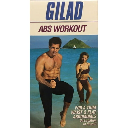 Gilad Abs Workout VHS Intense Abdominal Exercise Core Train Fit Bodies in