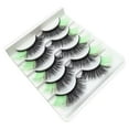 thumbnail image 1 of Xihbxyly Pestañas Postizas de Color, 5 Pares de Pestañas Suaves de Visón, Veganas, 3D, Cómodas, con Banda de Algodón, para Uso Diario, Ideal para Fiestas y Eventos. Experimento de Moda., 1 of 2