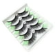 thumbnail image 1 of Fiudx Pestañas Postizas de Color, 5 Pares de Pestañas Suaves de Visón, Veganas, 3D, Cómodas, con Banda de Algodón, para Uso Diario, Ideal para Fiestas y Eventos. Experimento de Moda., 1 of 2
