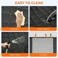 thumbnail image 6 of Dog Hammock for Car with Mesh Window, 600D Oxford Waterproof Nonslip Durable Seat Protector for Back Seat for Car Truck SUV(54" W x 58" L), 6 of 8