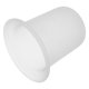 thumbnail image 5 of Soporte de vidrio para escobilla de inodoro: Vaso de vidrio esmerilado para escobilla de inodoro que ahorra espacio en baños domésticos., 5 of 8