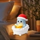 thumbnail image 3 of Luz nocturna fantasma de bañera con sombrero de Navidad | Decoración navideña festiva | Lámpara de lectura caprichosa | LED ambiental suave | Centro de mesa navideño de Halloween | Regalo único del, 3 of 5
