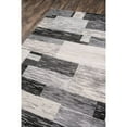 thumbnail image 2 of Momeni Geometric Contemporary Runner Rugs, Black, 2 of 6
