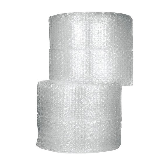 Bubble Wrap Bubble Rolls, 1/2 in, Clear, PK2 100002531