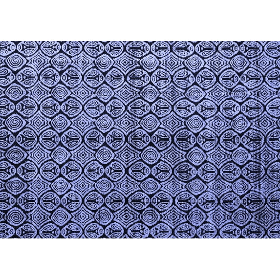 Ahgly Company Indoor Rectangle Abstract Blue Modern Area Rugs, 8' x 10'