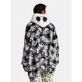 thumbnail image 3 of Disney Nightmare Before Christmas Men’s Jack Skellington Superminky Lounger, One Size Fits Most, 3 of 5