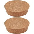 thumbnail image 2 of 2pc Cork Bottle Stoppers Bottle Tampions BurlyWood 120x30.5mm, 2 of 9