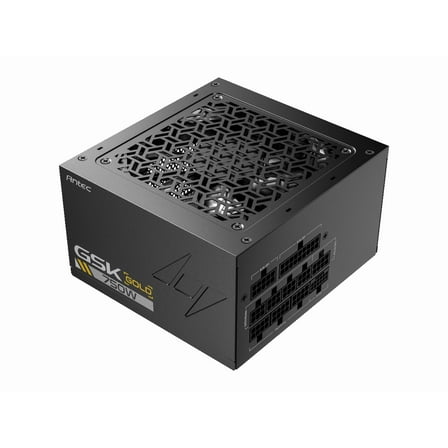 ANTEC GSK750 V2 ATX3.1, 750W Full Modular PSU, 80 PLUS Gold Certified, PCIE 5.1 Support, PhaseWave Design, Zero RPM Manager, 120mm Silent Fan, 10-Year Warranty, High-Quality Braided Cable