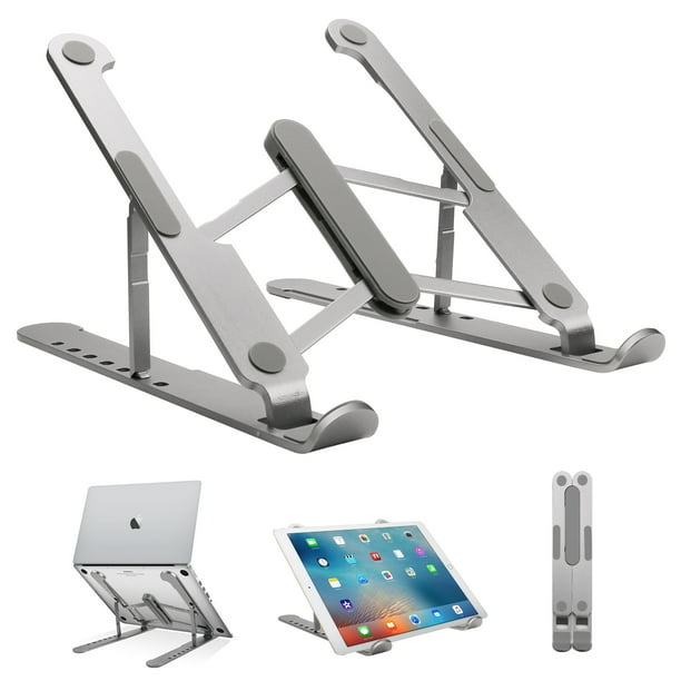 AGPtek Aluminum Portable Laptop Stand, NonSlip Adjustable Notebook