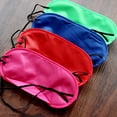 thumbnail image 2 of 12pcs Colorful Eye Mask Lightweight Blindfold Sleep Mask with Elastic Straps for Kids Women Men, 2 of 9