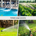 thumbnail image 2 of Water Timed Irrigation Water Valve with LCD Display Screen IP55 Waterproof Rotary Knob Button Control US Interface,1 x Smart water valve,Black, 2 of 8