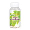 VegLife B-Complex, Vegan | For Healthy Energy Metabolism, Heart & Brain Function, Skin & Nails, Stress & Mood Support | Vegan | 50 Tablets