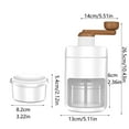 thumbnail image 2 of uhnmki Portable Shaver Hand Crank Snow Machine Household Small Maker Crusher Manual Shaved Machine with 1 Reusable Plastic Cups for Making Snowcones, 2 of 5