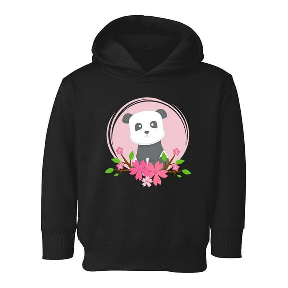 A Panda With Flowers Hoodie Toddler -Image by Shutterstock,  5 Toddler