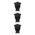 thumbnail image 4 of Wweixi Necklace Bust Display Holder Pendant Collection Stand Showcase Rack Jewelry Style A 3Set, 4 of 6