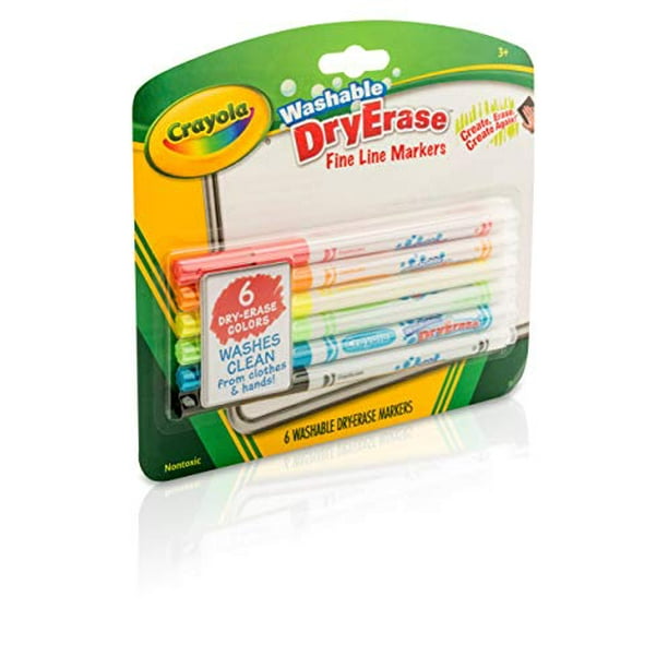 WallDeca Dry Erase Toddler Markers, 13 Colorful Dry Erase Markers, Non-Toxic  Dry Erase Markers for Kids 5+, Mess Free, Easy Clean Up, Won't Stain Hands,  Great for Classrooms (13 Pack) : 
