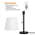 thumbnail image 5 of Bedside Table Lamps White Nightstand Lamp Set, 5 of 5