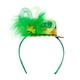 thumbnail image 2 of Diademas para mujer, diadema cuadrada, diadema de malla con diseño de Patrick para festivales irlandeses, disfraz de carnaval, diadema de cortesía., 2 of 5