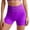 Purple, variant on Kcolen Plus Size Yoga Shorts for Women,Womens Elastic Waist Yoga Shorts Solid Color Biker High Waist Skin Friendly Workout Shorts