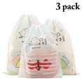 thumbnail image 2 of 3PCS Drawstring Pouch Multi-purpose Drawstring Bag Travel Storage Bag for Shoes, 2 of 10