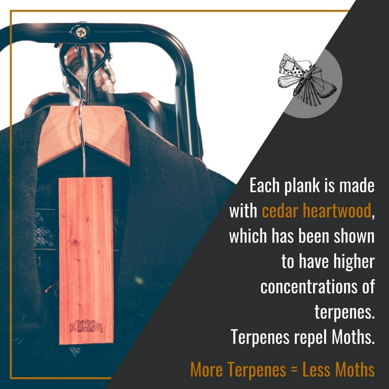 Cedar Planks  Non-Toxic Clothes Moth Repellent – Dr. Killigan's