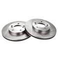 thumbnail image 3 of TRQ Front Brake Rotors Set Vented Fits Select 1997-2001 Acura Integra 1991-1995 Legend 1996-1998 RL TL Honda CR-V 1995-1998 Odyssey Prelude 1996-1999 Isuzu Oasis, 3 of 5