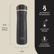 thumbnail image 3 of Contigo x Ally Love Ashland Chill 2.0, acero inoxidable, botella de agua a prueba de derrames con tapa AutoPop Easy Lean, sin BPA, 24 oz, regaliz, 3 of 7