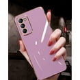 thumbnail image 5 of Compatible with Galaxy S20 FE Case Cover Cute Full Camera Lens Protection & Electroplate Shockproof Edge Bumper Soft TPU Protective Phone Cases for Samsung Galaxy S20 FE 5G 6.5" 2021-Purple, 5 of 16