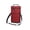 Red, variant on SIEYIO Outdoor Picnics Coolers Bag Carries 2 Bottles Removable Thermals Insulated Liner