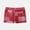 Hot Pink#03, variant on Women's Yoga Shorts Oversized Low Rise Printed Stretchy Imitation Denim Workout Biker Short Casual Comfy Breathable Soft Gym Athletic Legging Jean Shorts