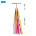 thumbnail image 2 of Uxcell Bike Streamers, Colorful Scooter Handlebar Tassels Grips Ribbon Accessories Decorations for Bicycle Tricycle Yellow/Pink, 2 of 6