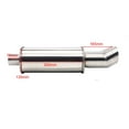 thumbnail image 3 of Qiaoxi Exhaust Tips Muffler Dual Outlet Stainless Steel Exhaust Muffler Pipes Straight-Through Performance Exhaust Tip Exhaust Pipe Automobile Accessories, 3 of 7