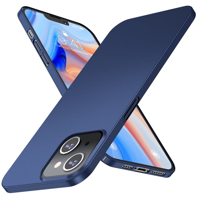 Case 6.1in Mobile Phone Shell Ultra Thin Drop Resistance Matte Phone Protective Case for 13