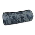 thumbnail image 1 of Pen + Gear Grey Striped Camouflage Design Barrel Pencil Pouch, 1 of 3