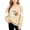 Z1-Beige-sweatshirt for girl, variant on Qzwdhjm Halloween Crewneck Sweatshirt for Girl Long Sleeve Cute Ghost Graphic Sweatshirts Loose Fall Pullover for Halloween Season 2-15Y