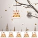 thumbnail image 1 of Adornos navideños, regalos navideños 2024, familia de ciervos navideños, adornos colgantes, adornos navideños impresos en resina, placa colgante navideña, 1 of 6